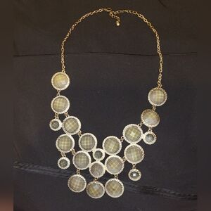 Flat-Stoned Fashion Necklace